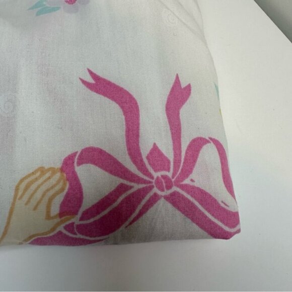 Vintage 1990s Barbie Sweet Dreams twin sheet by Dan River - Picture 10 of 15